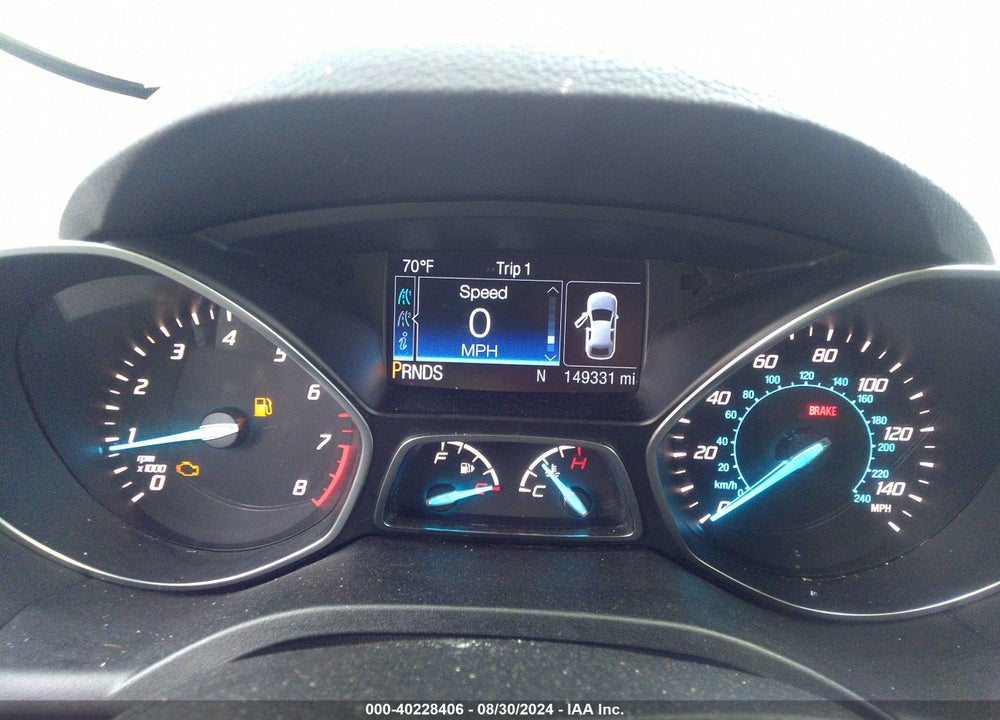 2014 FORD ESCAPE SE VIN: 1FMCU9G92EUD55578