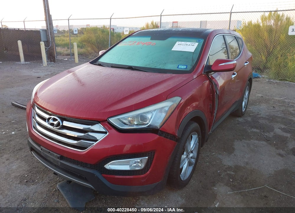 2013 HYUNDAI SANTA FE SPORT 2.0T VIN: 5XYZW3LA5DG002306