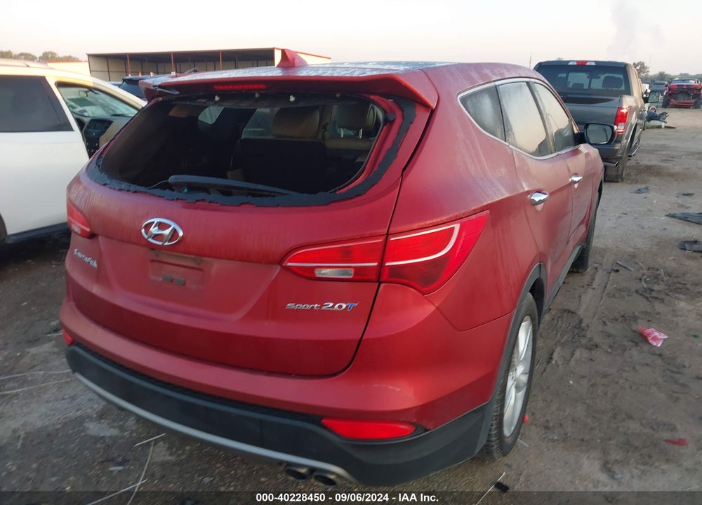 2013 HYUNDAI SANTA FE SPORT 2.0T VIN: 5XYZW3LA5DG002306