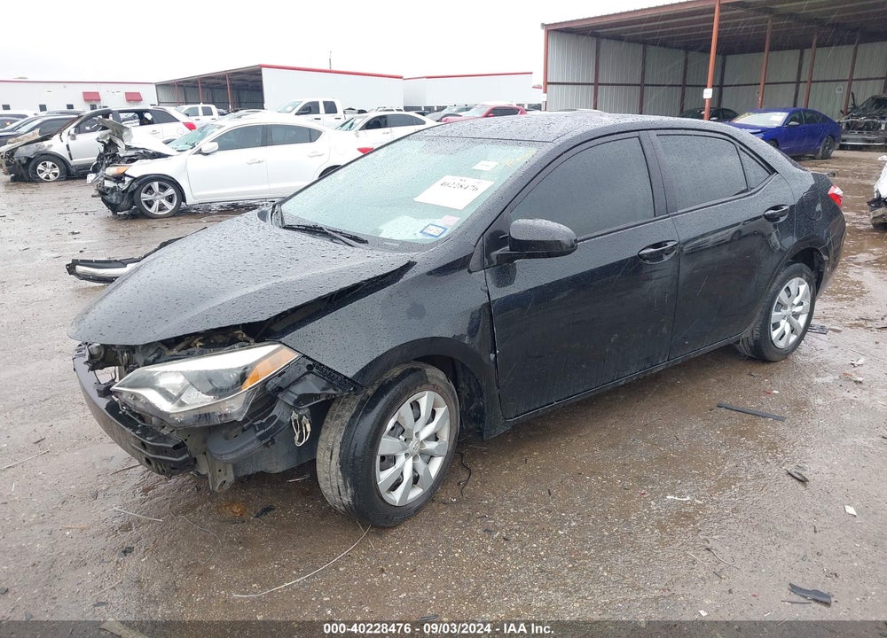 2016 TOYOTA COROLLA LE VIN: 5YFBURHE7GP471080