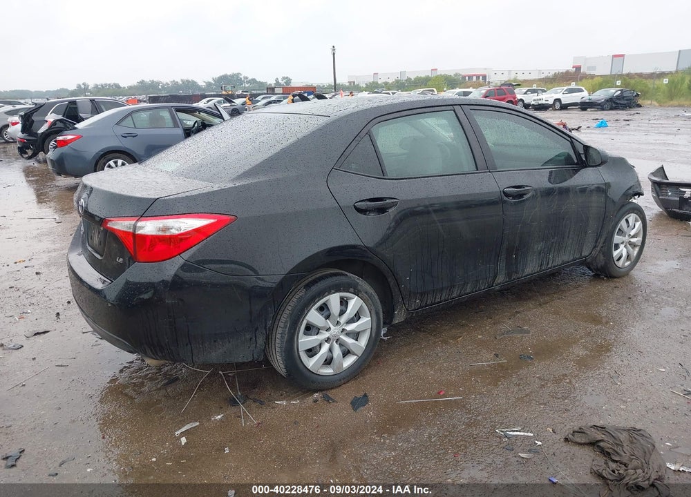 2016 TOYOTA COROLLA LE VIN: 5YFBURHE7GP471080