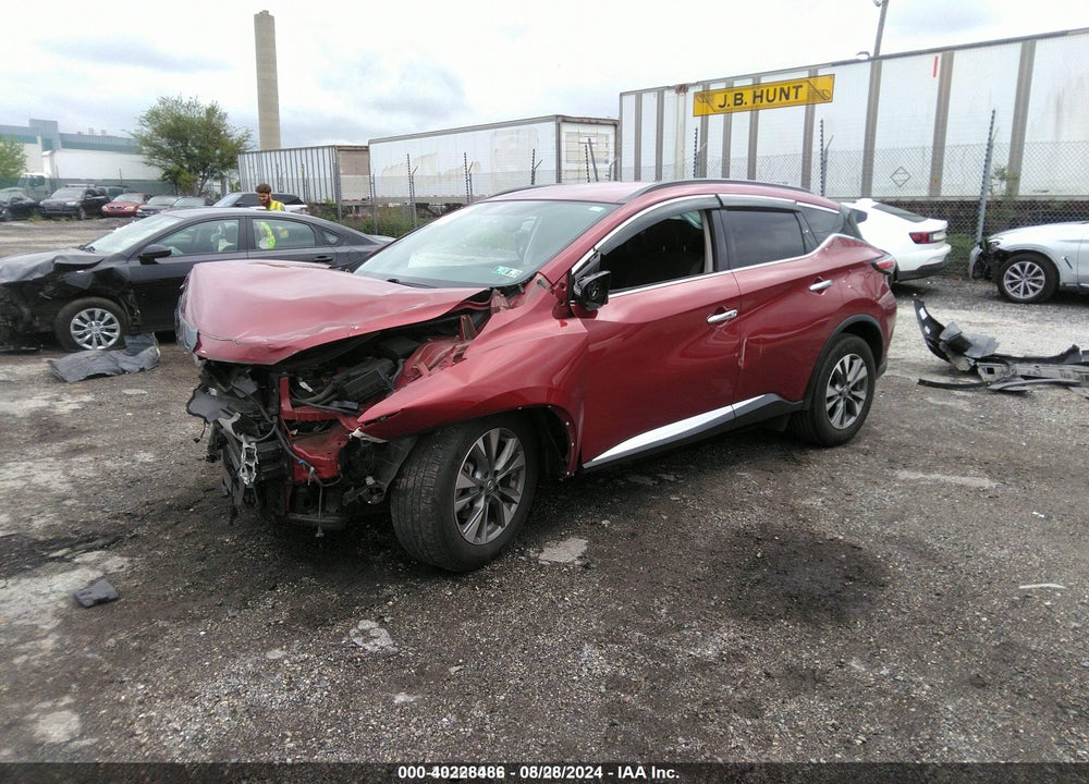 2018 NISSAN MURANO SV VIN: 5N1AZ2MG0JN155192