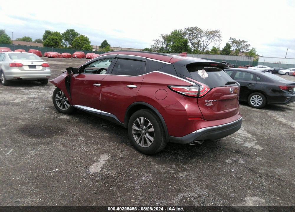 2018 NISSAN MURANO SV VIN: 5N1AZ2MG0JN155192