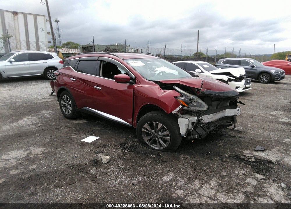 2018 NISSAN MURANO SV VIN: 5N1AZ2MG0JN155192