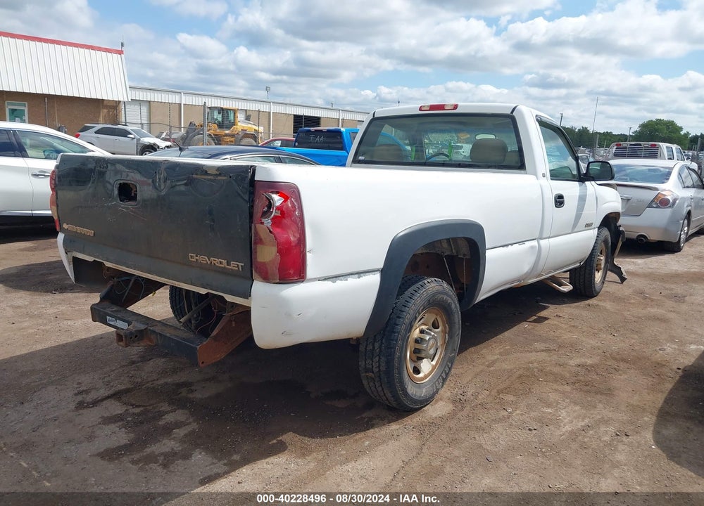 1999 CHEVROLET SILVERADO 2500 VIN: 1GCGC24U6XE204426