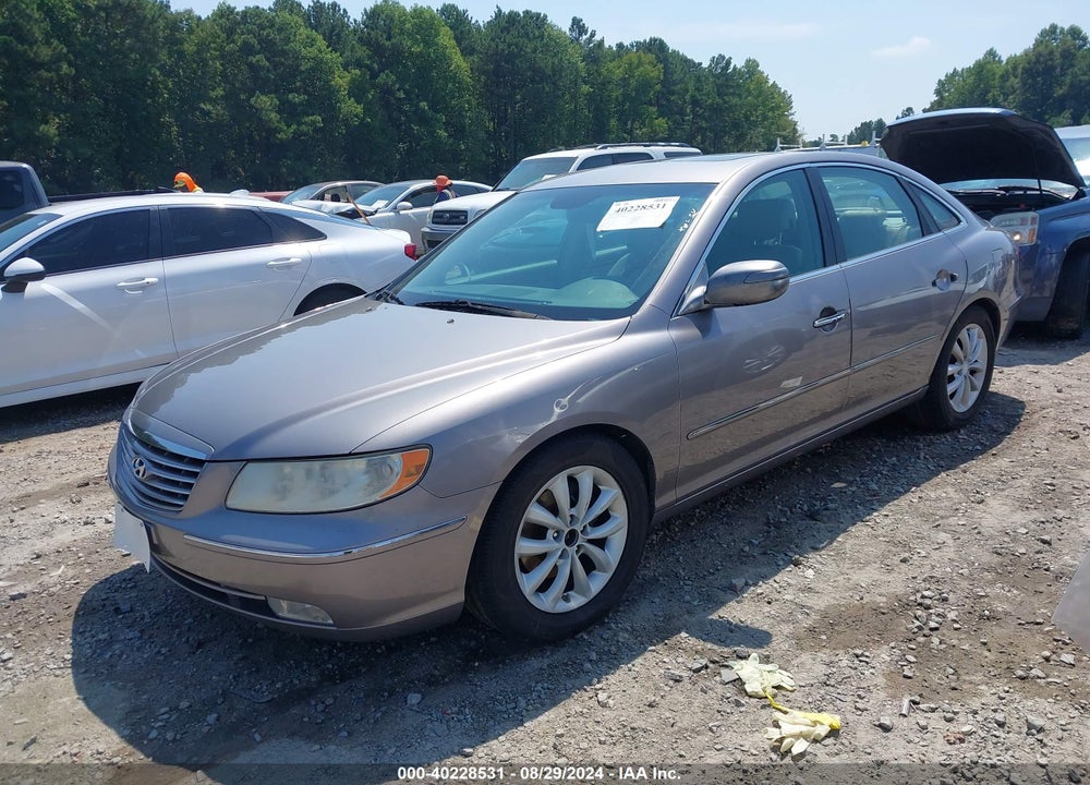2007 HYUNDAI AZERA LIMITED/SE VIN: KMHFC46FX7A215096