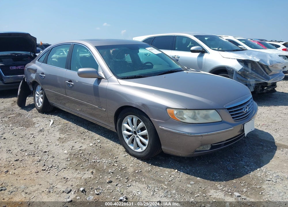 2007 HYUNDAI AZERA LIMITED/SE VIN: KMHFC46FX7A215096