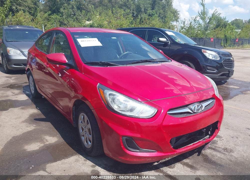 2014 HYUNDAI ACCENT GLS VIN: KMHCT4AE1EU646827