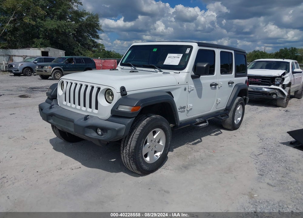 2020 JEEP WRANGLER UNLIMITED SPORT S 4X4 VIN: 1C4HJXDN6LW115055