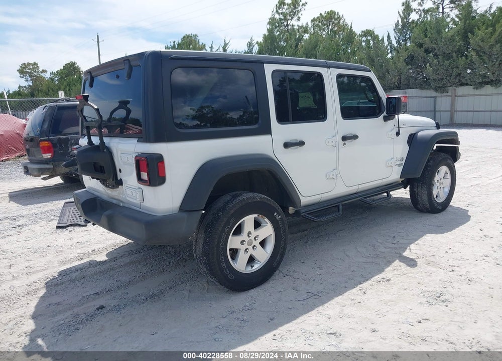 2020 JEEP WRANGLER UNLIMITED SPORT S 4X4 VIN: 1C4HJXDN6LW115055
