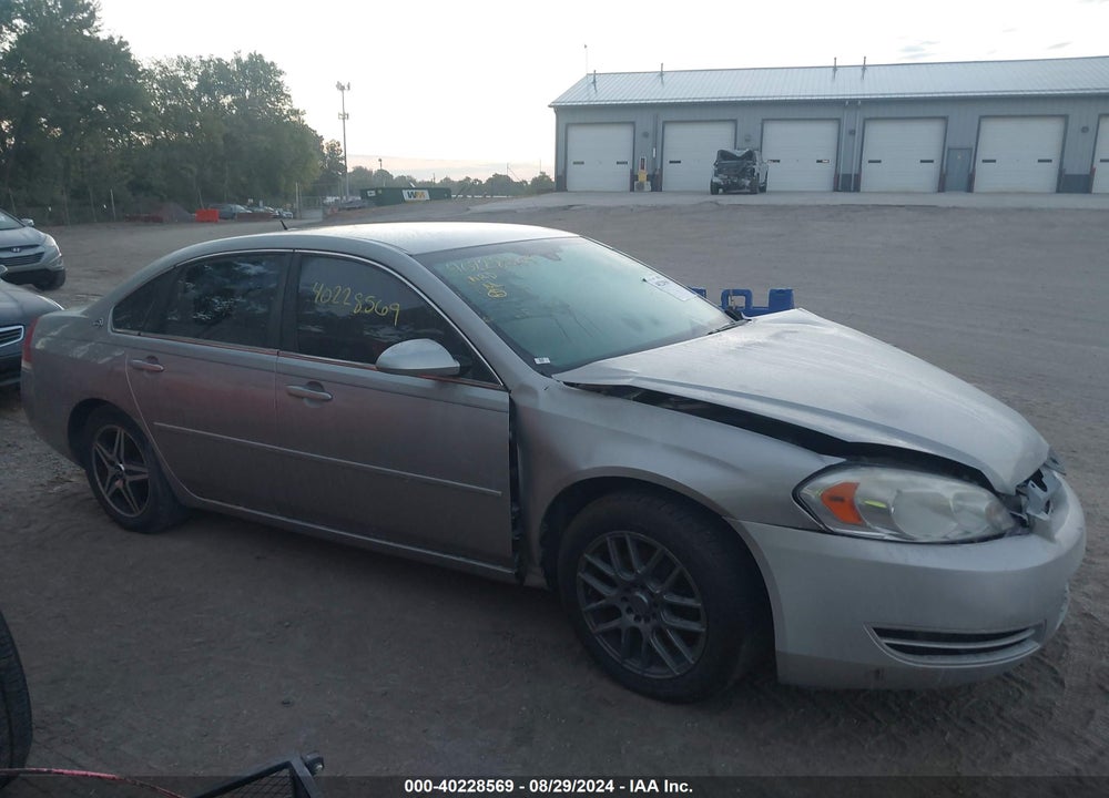 2008 CHEVROLET IMPALA VIN: 2G1WT58K289201087