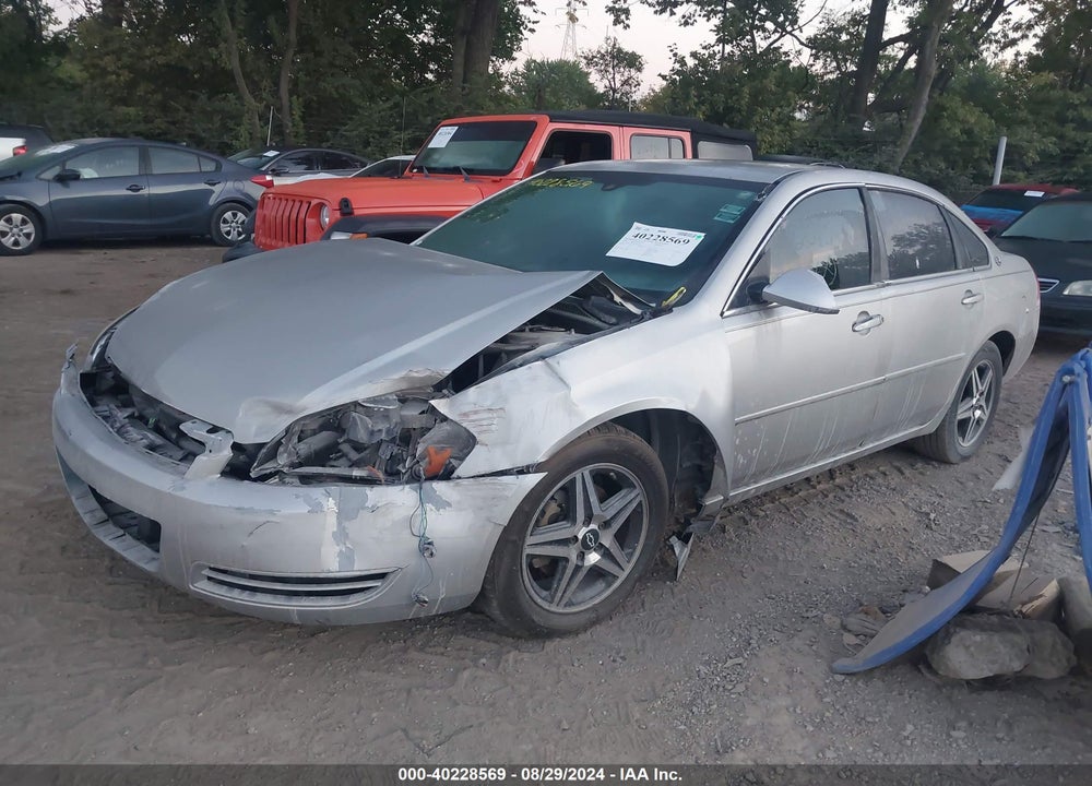 2008 CHEVROLET IMPALA VIN: 2G1WT58K289201087