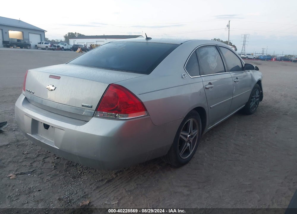2008 CHEVROLET IMPALA VIN: 2G1WT58K289201087