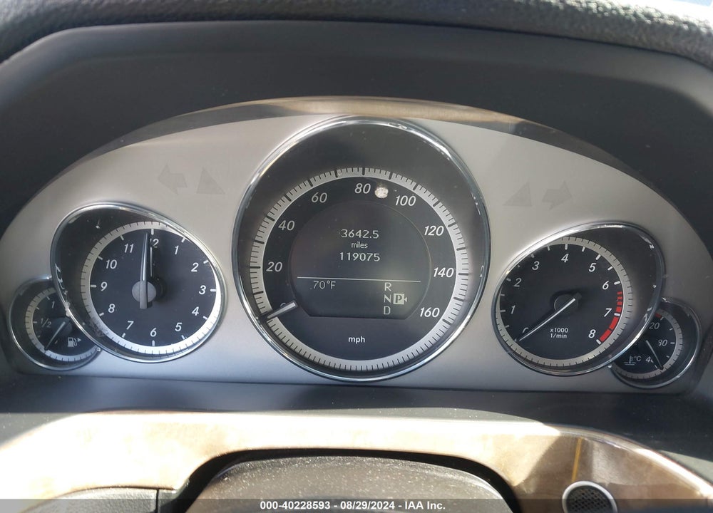 2011 MERCEDES-BENZ E 550 VIN: WDDHF7CB7BA405296