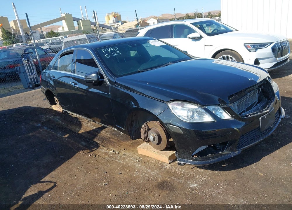 2011 MERCEDES-BENZ E 550 VIN: WDDHF7CB7BA405296