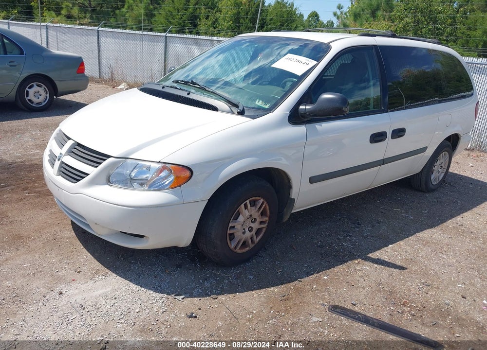2005 DODGE GRAND CARAVAN SE VIN: 1D8GP24R85B275451