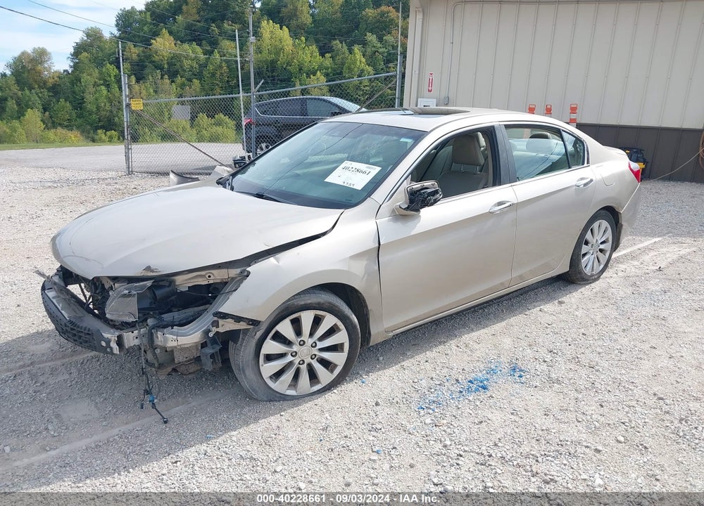 2013 HONDA ACCORD EX-L VIN: 1HGCR2F85DA077914