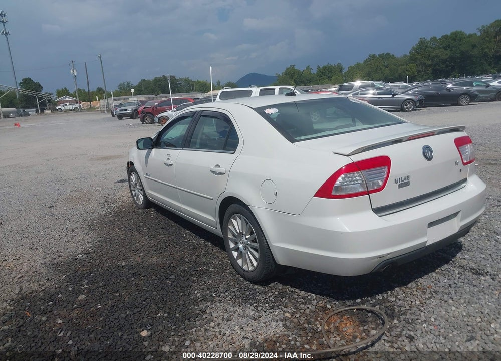 2008 MERCURY MILAN V6 PREMIER VIN: 3MEHM08138R656501
