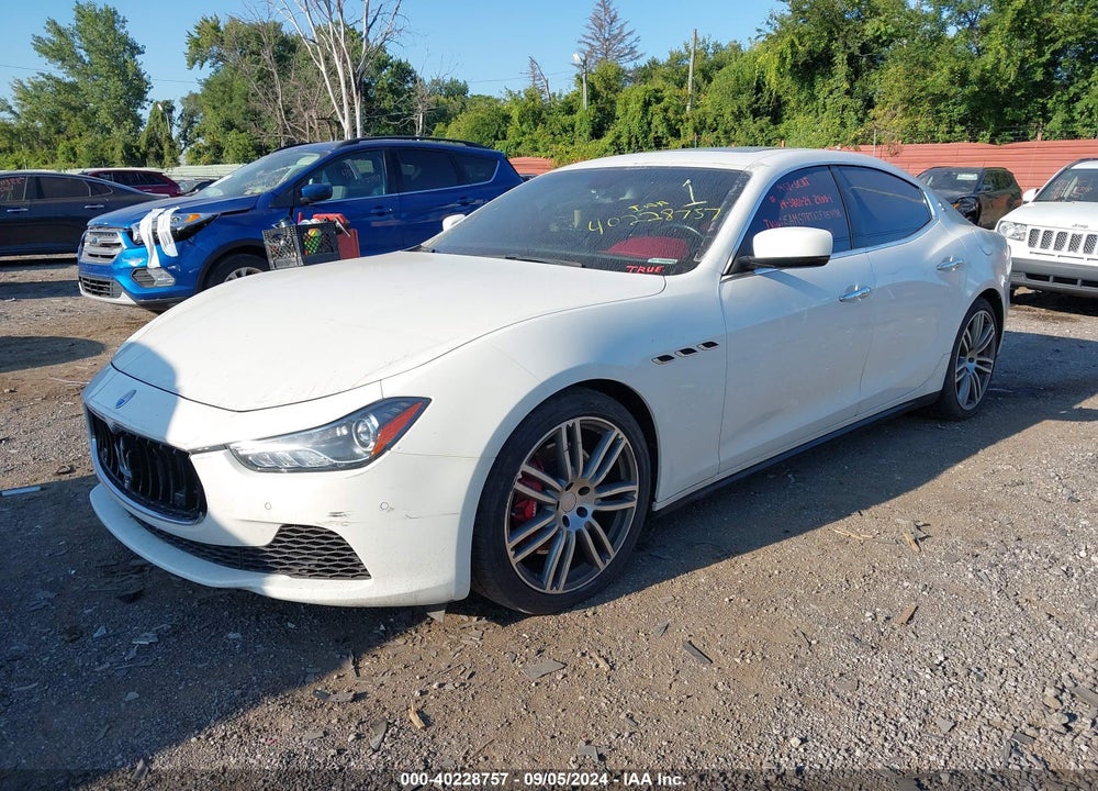 2015 MASERATI GHIBLI VIN: ZAM57RTA2F1154198