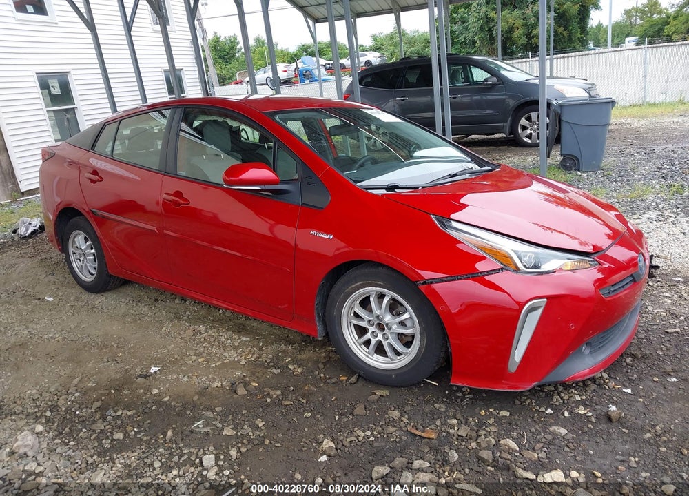 2022 TOYOTA PRIUS LE AWD-E VIN: JTDL9MFU0N3034417