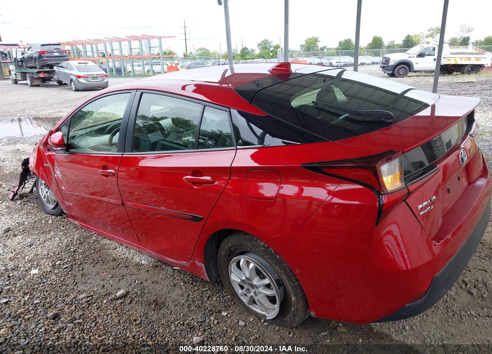2022 TOYOTA PRIUS LE AWD-E VIN: JTDL9MFU0N3034417