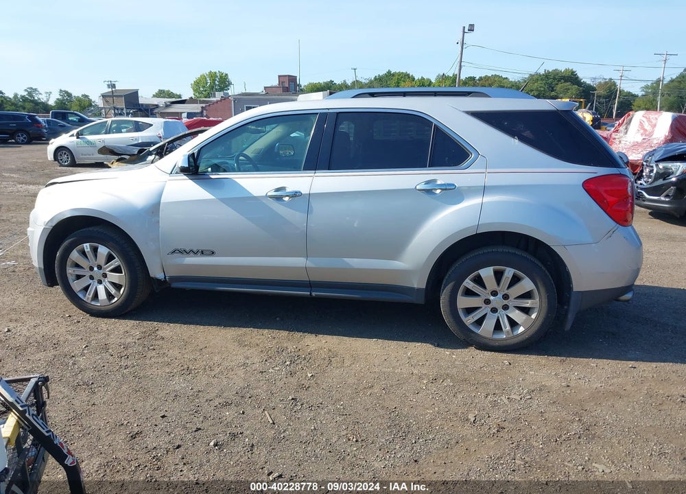 2010 CHEVROLET EQUINOX LTZ VIN: 2CNFLGEY6A6345403