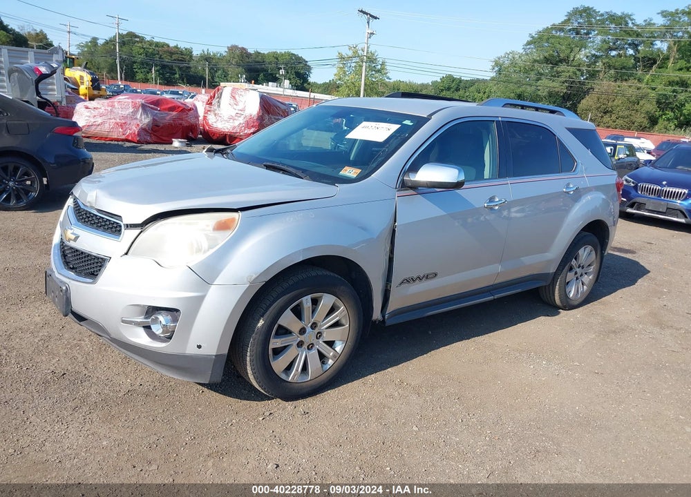 2010 CHEVROLET EQUINOX LTZ VIN: 2CNFLGEY6A6345403