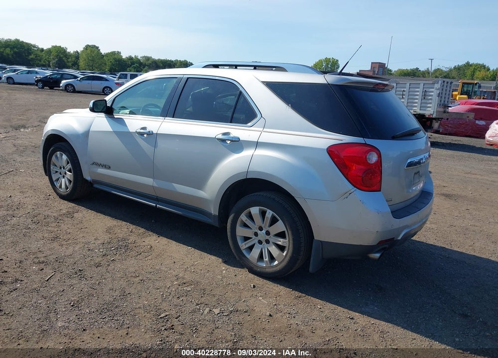 2010 CHEVROLET EQUINOX LTZ VIN: 2CNFLGEY6A6345403