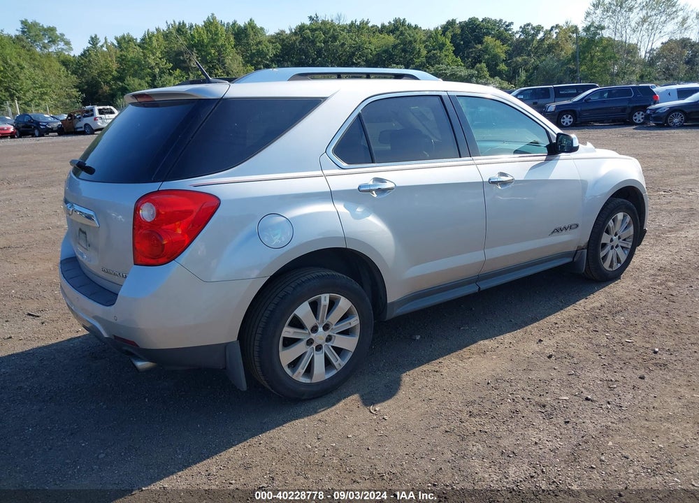 2010 CHEVROLET EQUINOX LTZ VIN: 2CNFLGEY6A6345403