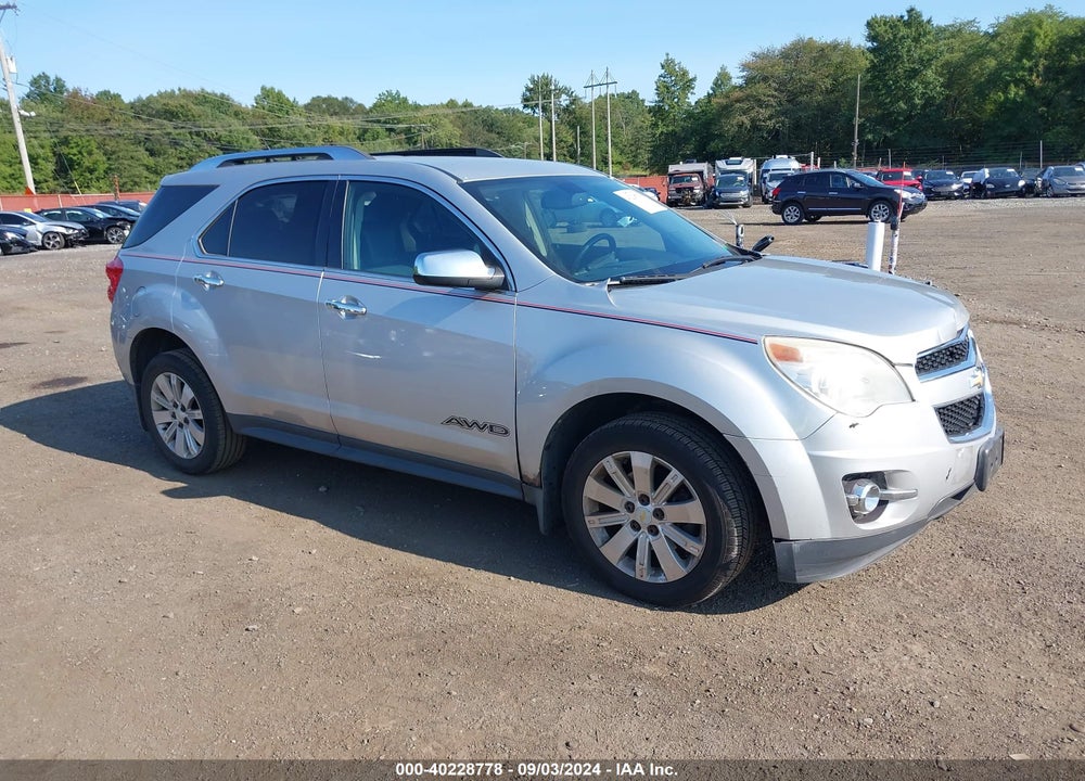 2010 CHEVROLET EQUINOX LTZ VIN: 2CNFLGEY6A6345403