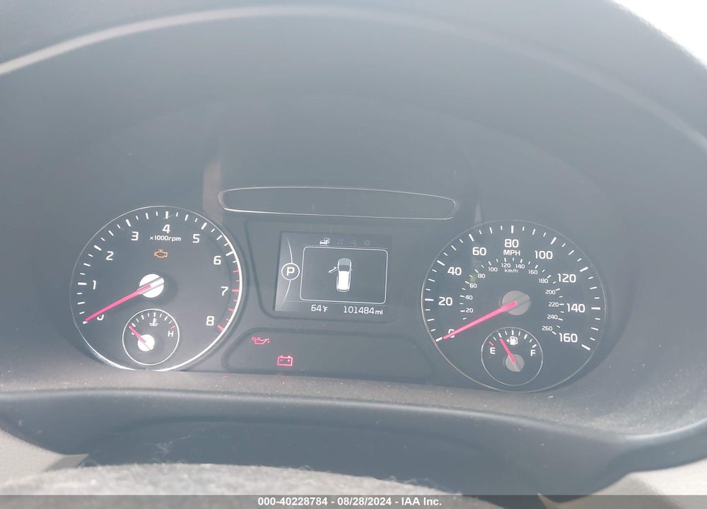 2016 KIA SORENTO 2.4L LX VIN: 5XYPGDA38GG007289