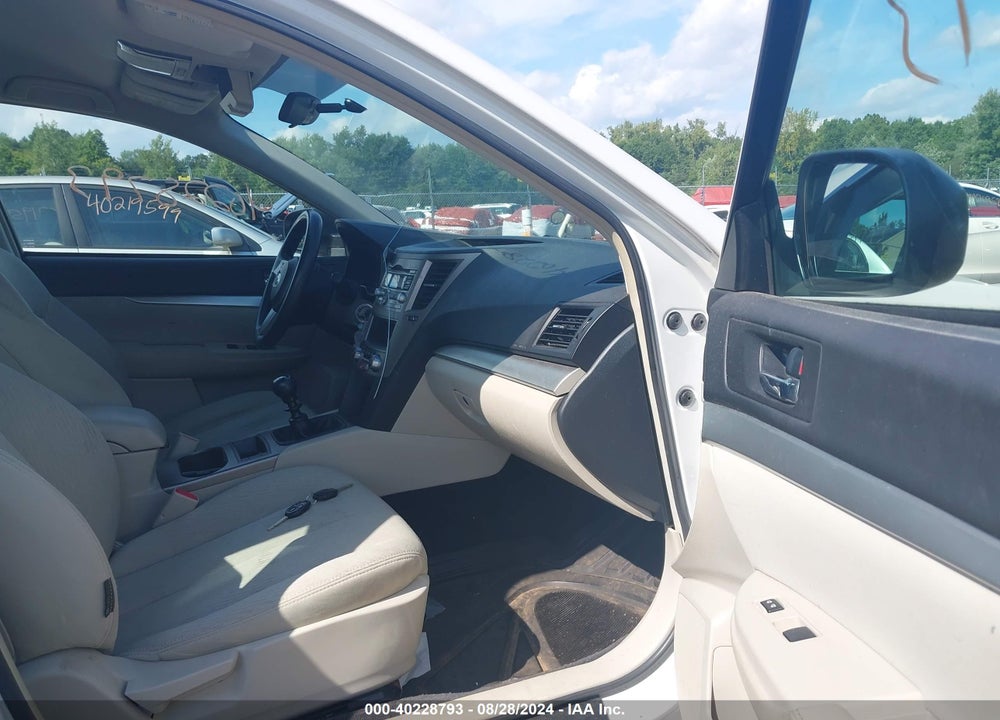 2011 SUBARU OUTBACK 2.5I VIN: 4S4BRBAC8B1346731