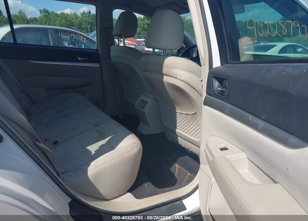 2011 SUBARU OUTBACK 2.5I VIN: 4S4BRBAC8B1346731
