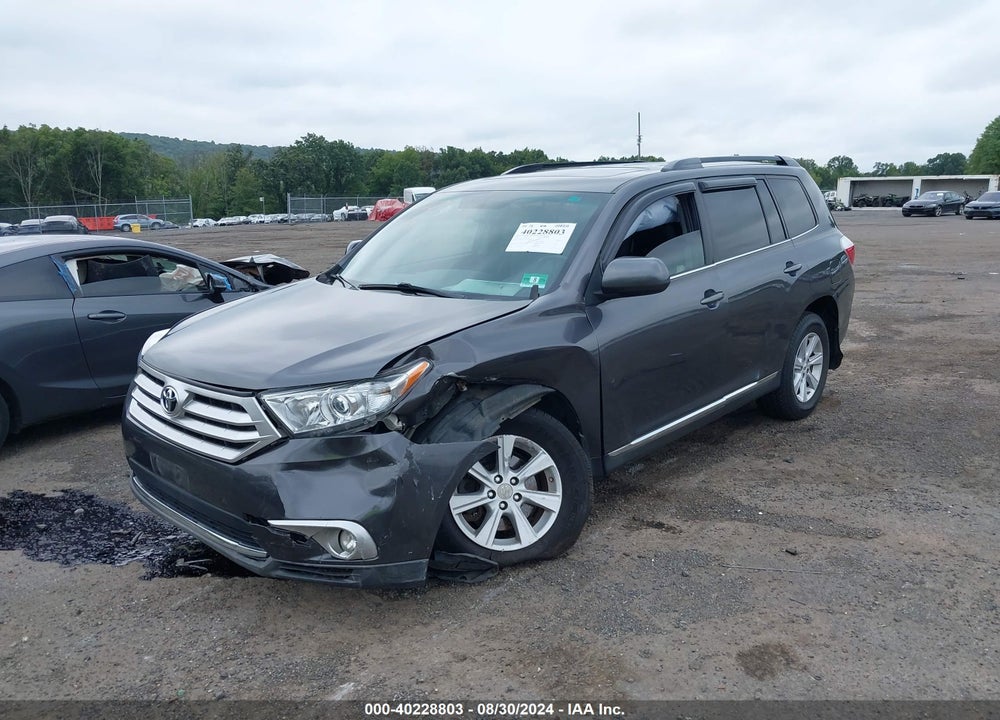 2012 TOYOTA HIGHLANDER SE V6 VIN: 5TDBK3EH4CS166963