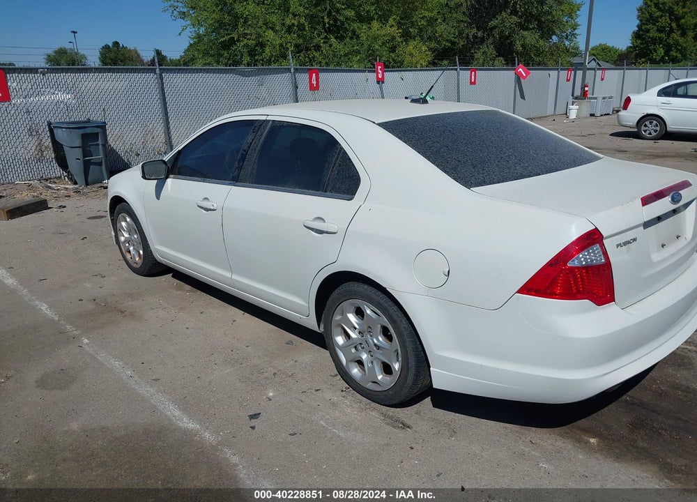 2010 FORD FUSION SE VIN: 3FAHP0HG6AR378928