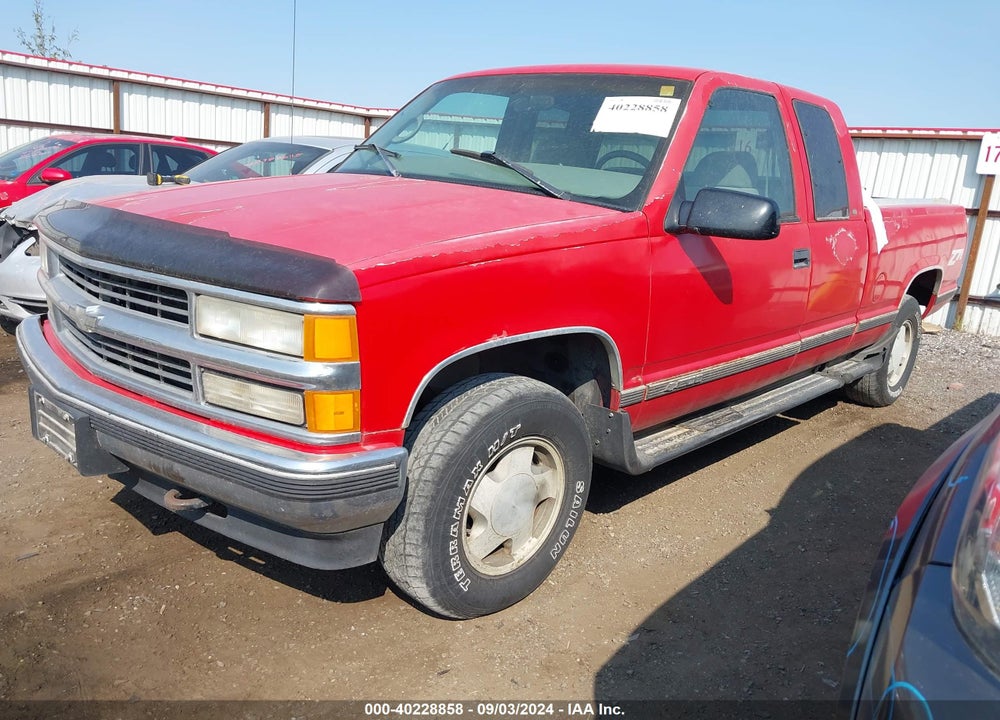 1997 CHEVROLET K1500 FLEETSIDE VIN: 2GCEK19R5V1200052