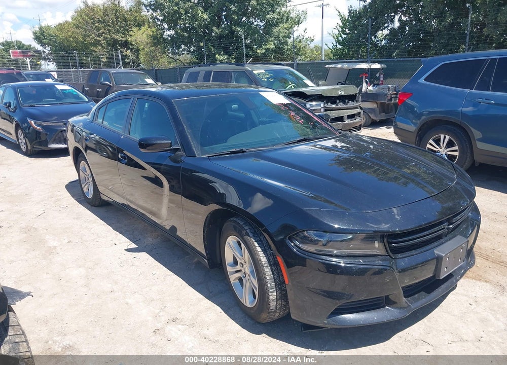 2022 DODGE CHARGER SXT RWD VIN: 2C3CDXBG2NH197295