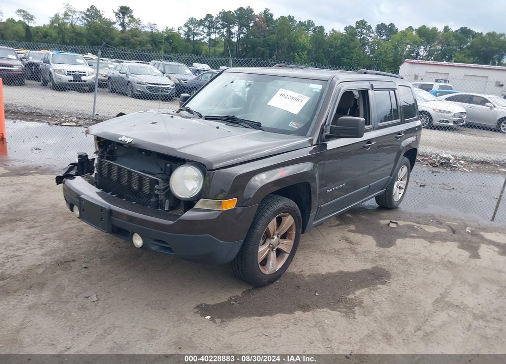 2014 JEEP PATRIOT LATITUDE VIN: 1C4NJPFA3ED660660