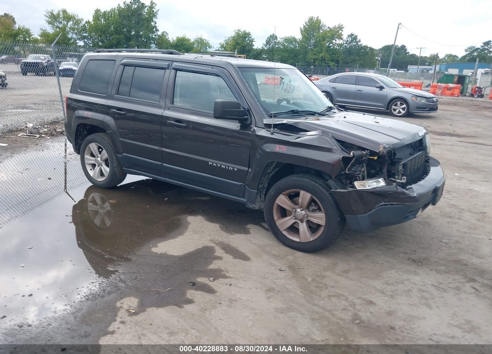 2014 JEEP PATRIOT LATITUDE VIN: 1C4NJPFA3ED660660