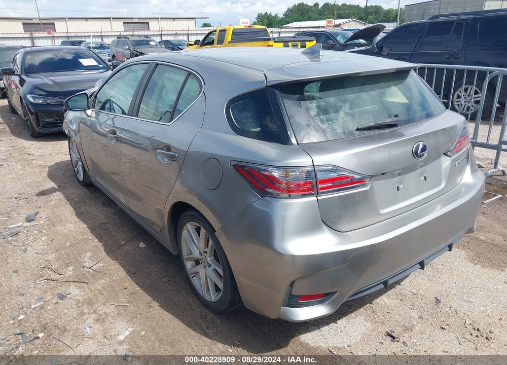 2017 LEXUS CT 200H VIN: JTHKD5BH7H2298705