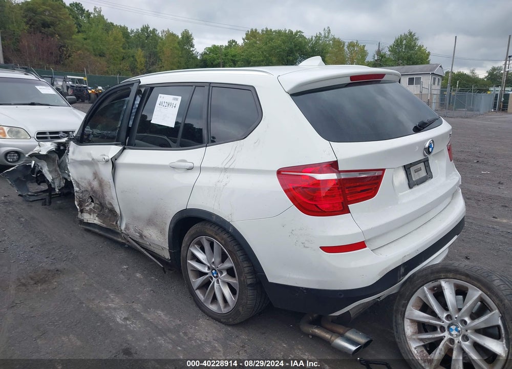 2016 BMW X3 VIN: 5UXWX9C54G0D69439