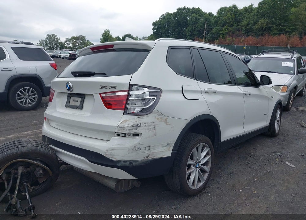 2016 BMW X3 VIN: 5UXWX9C54G0D69439