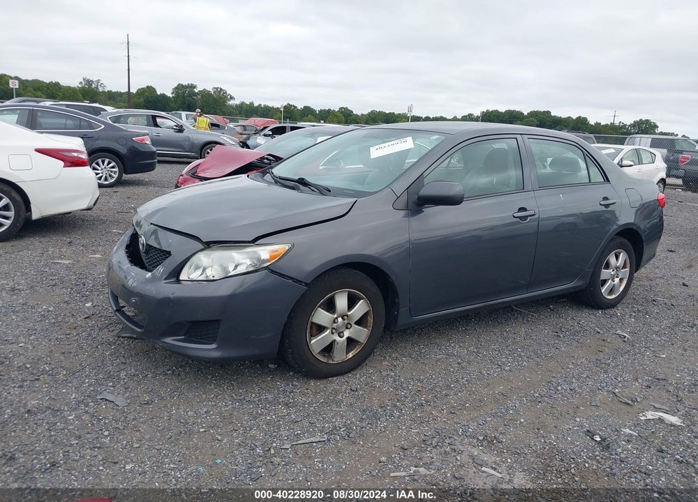 2010 TOYOTA COROLLA LE VIN: 2T1BU4EE1AC318421