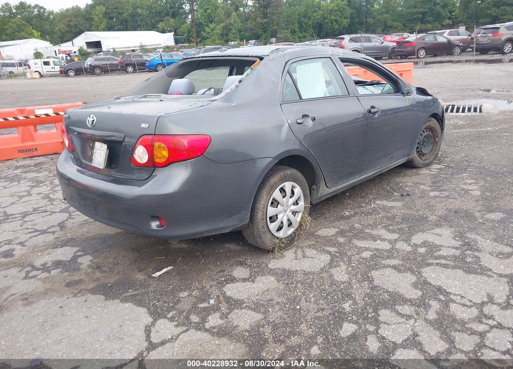 2010 TOYOTA COROLLA LE VIN: 1NXBU4EE2AZ365391