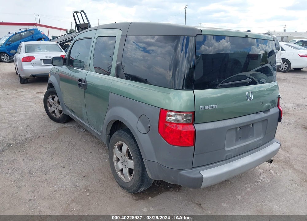 2004 HONDA ELEMENT EX VIN: 5J6YH18674L012459