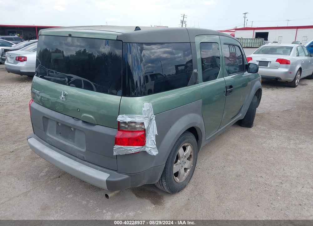 2004 HONDA ELEMENT EX VIN: 5J6YH18674L012459