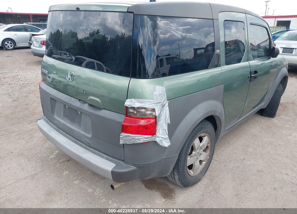 2004 HONDA ELEMENT EX VIN: 5J6YH18674L012459