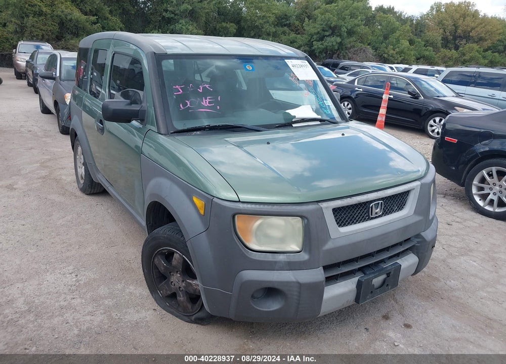 2004 HONDA ELEMENT EX VIN: 5J6YH18674L012459