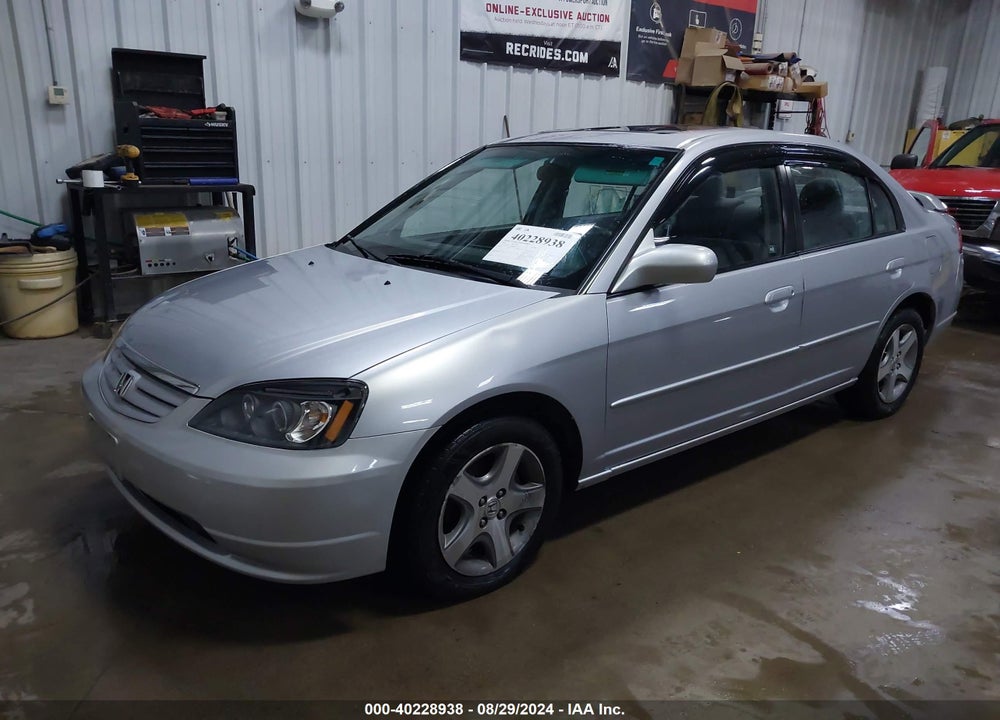 2003 HONDA CIVIC EX VIN: 2HGES26773H544870