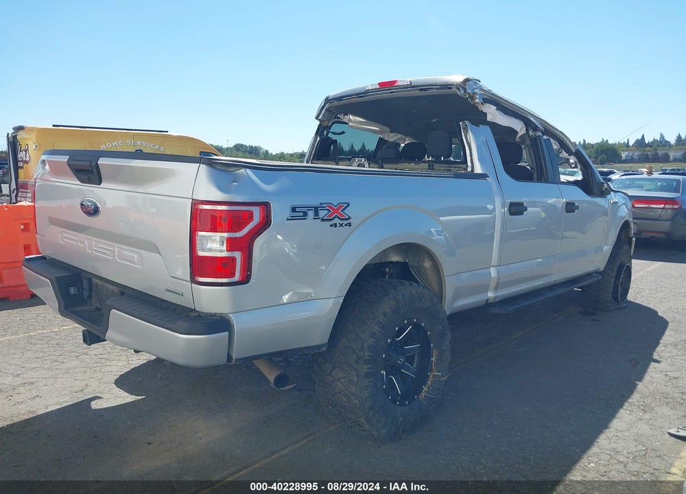 2018 FORD F-150 XL VIN: 1FTFW1EG6JKF94703